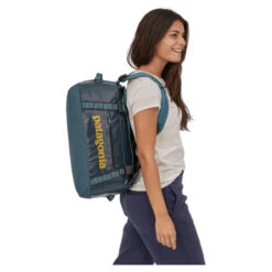 Patagonia Black Hole Duffel 40L Abalone Blue W/Ink Black -Angelausrüstungsgeschäft 49338 ABIN ALL 4